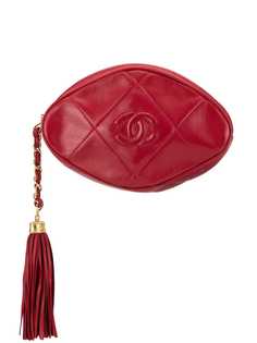 Chanel Pre-Owned клатч 1990-х годов с логотипом CC