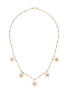 Chanel Pre-Owned колье-цепочка 2005-го года с логотипом CC
