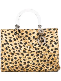 Christian Dior сумка с принтом Lady Dior