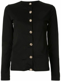 Chanel Pre-Owned топ с круглым вырезом