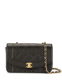 Chanel Pre-Owned стеганая сумка через плечо 1997-го года