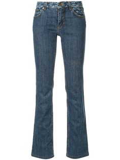 Louis Vuitton джинсы Bootcut с монограммой и заниженной талией