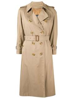 Burberry Pre-Owned тренч с поясом