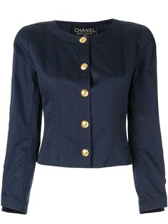 Chanel Pre-Owned жакет с длинными рукавами