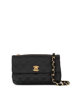 Chanel Pre-Owned мини-сумка на плечо с цепочкой