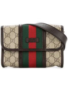 Gucci Pre-Owned сумка на пояс с узором с монограммами Shelly