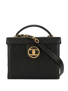 Chanel Pre-Owned косметичка Cosmos Line с ручкой и ремнем