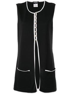 Chanel Pre-Owned кардиган на пуговицах с логотипом CC 1996-го года