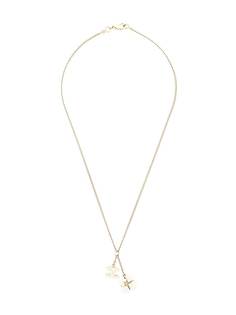 Chanel Pre-Owned колье с подвеской-логотипом