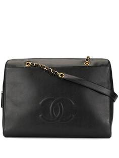 Chanel Pre-Owned сумка на плечо с логотипом CC и цепочкой