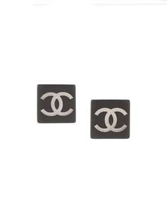 Chanel Pre-Owned серьги 1995-го года с логотипом CC