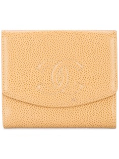 Chanel Pre-Owned кошелек в два сложения с логотипом