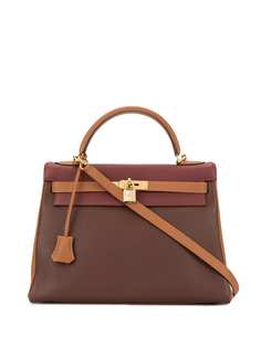 Hermès сумка Kelly 32 с ручкой и ремнем