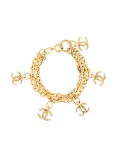 Chanel Pre-Owned браслет-цепочка с логотипом CC