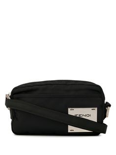 Fendi Pre-Owned сумка на плечо с металлическим логотипом