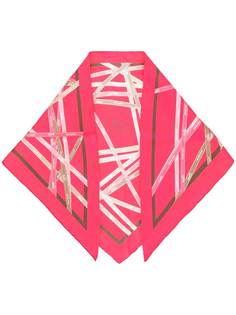 Hermès шарф с логотипом