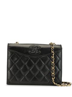 Chanel Pre-Owned сумка на плечо 1990-х годов с логотипом CC