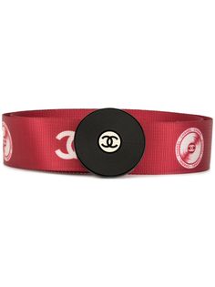 Chanel Pre-Owned ремень с узором