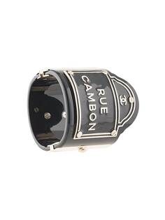 Chanel Pre-Owned массивный браслет