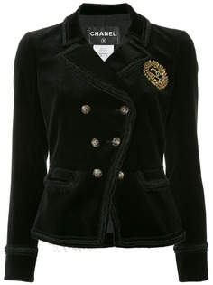 Chanel Pre-Owned двубортная куртка