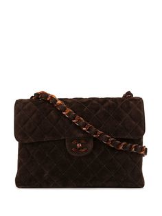 Chanel Pre-Owned стеганая сумка на плечо с логотипом CC