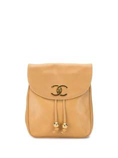 Chanel Pre-Owned рюкзак 1995-го года с логотипом CC