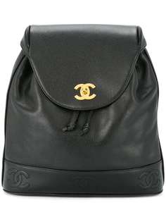 Chanel Pre-Owned рюкзак с логотипом