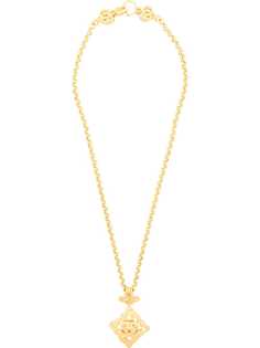 Chanel Pre-Owned колье с подвеской-логотипом CC