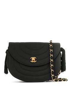 Chanel Pre-Owned стеганая сумка через плечо 1985-1993 годов с логотипом СС