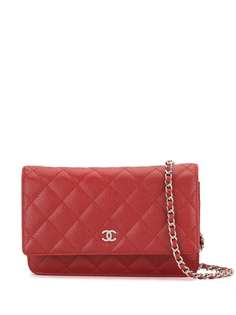 Chanel Pre-Owned стеганая сумка 2015-го года WOC