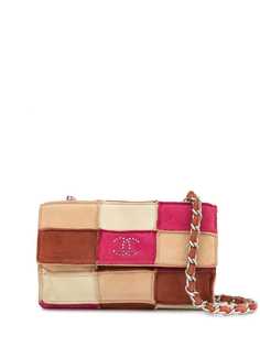 Chanel Pre-Owned сумка на плечо Patchwork с цепочкой и логотипом СС
