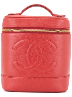 Chanel Pre-Owned сумка на молнии с логотипом