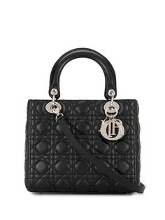 Christian Dior сумка Lady Dior с ремнем и ручками