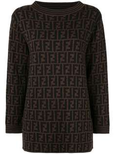 Fendi Pre-Owned джемпер с логотипом FF
