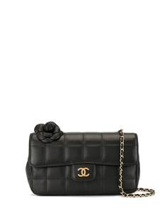 Chanel Pre-Owned стеганая сумка на плечо