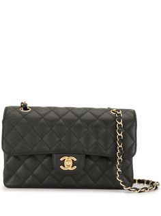 Chanel Pre-Owned стеганая сумка на плечо 2013-го года с двойным клапаном