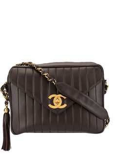Chanel Pre-Owned сумка на плечо Jumbo XL Mademoiselle 1995-го года с цепочкой