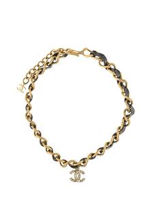 Chanel Pre-Owned колье 1995-го года с логотипом CC