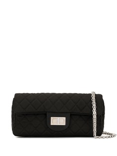 Chanel Pre-Owned стеганая сумка на плечо CC 2.55 с цепочкой