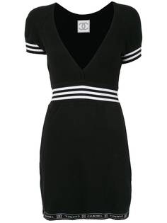 Chanel Pre-Owned платье Sports Line с короткими рукавами