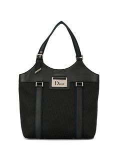 Christian Dior сумка-тоут Street Chic с узором Trotter