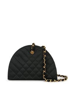 Chanel Pre-Owned стеганая сумка на плечо 1985-1993-х годов