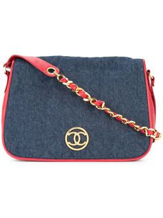 Chanel Pre-Owned стеганая сумка на плечо