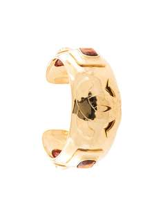 Chanel Pre-Owned декорированный браслет с камнями