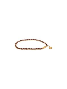 Chanel Pre-Owned ремень-цепочка с подвеской-логотипом CC