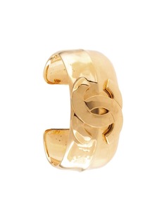 Chanel Pre-Owned браслет-бэнгл с логотипом CC