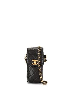 Chanel Pre-Owned стеганый чехол для телефона 1995-го года с логотипом CC