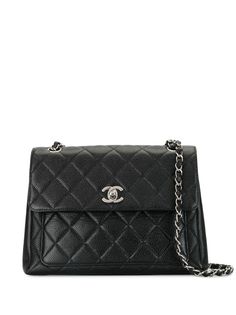 Chanel Pre-Owned стеганая сумка на плечо 2001-го года