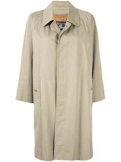 Burberry Pre-Owned пальто прямого кроя