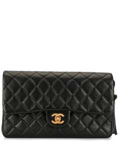 Chanel Pre-Owned стеганый рюкзак с цепочкой